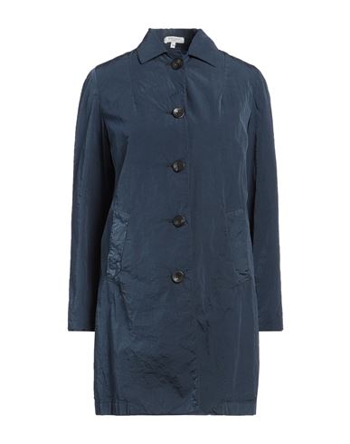 Shop Boglioli Woman Overcoat & Trench Coat Slate Blue Size 4 Cupro