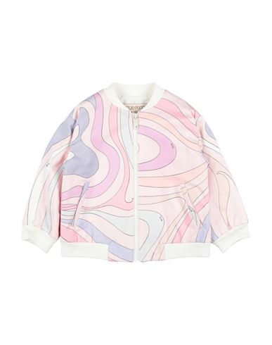 Pucci Toddler Girl Jacket Pink Size 6 Cotton, Elastane In Pink
