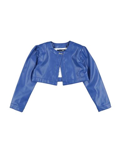 HARMONT & BLAINE HARMONT & BLAINE TODDLER GIRL JACKET BLUE SIZE 6 POLYESTER, POLYURETHANE 