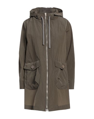 Herno Globe Woman Jacket Military Green Size 4 Polyamide In Green