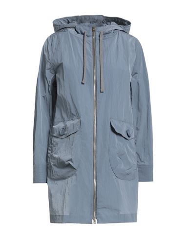 Herno Globe Woman Overcoat & Trench Coat Grey Size 6 Polyamide In Gray