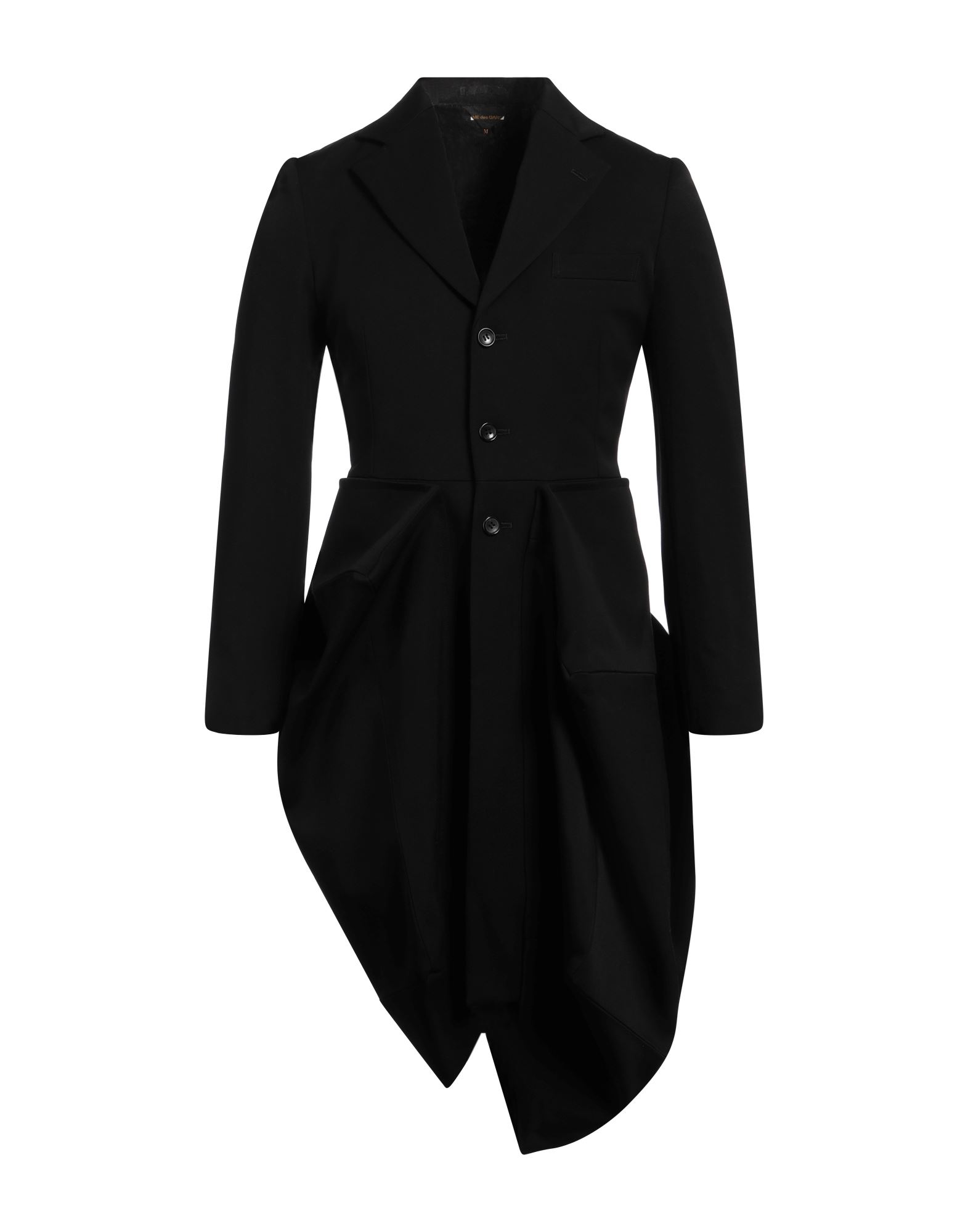 ZIP TRENCH COAT BLACK - COMME des GARÇONS HOMME PLUS (コム