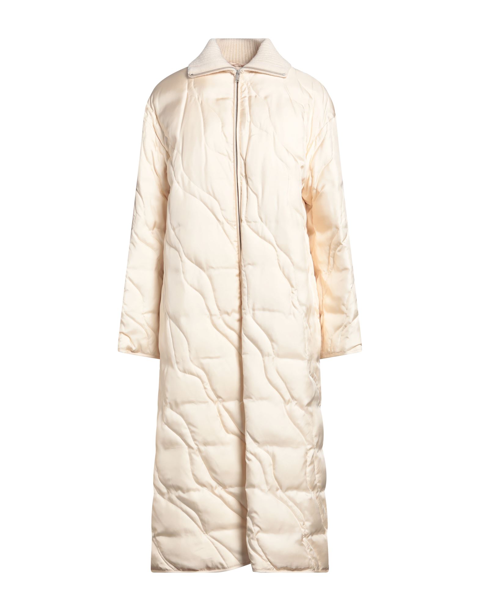 《セール開催中》JIL SANDER レディース ダウン＆シンセティック ベージュ 34 レーヨン 100% / バージンウール