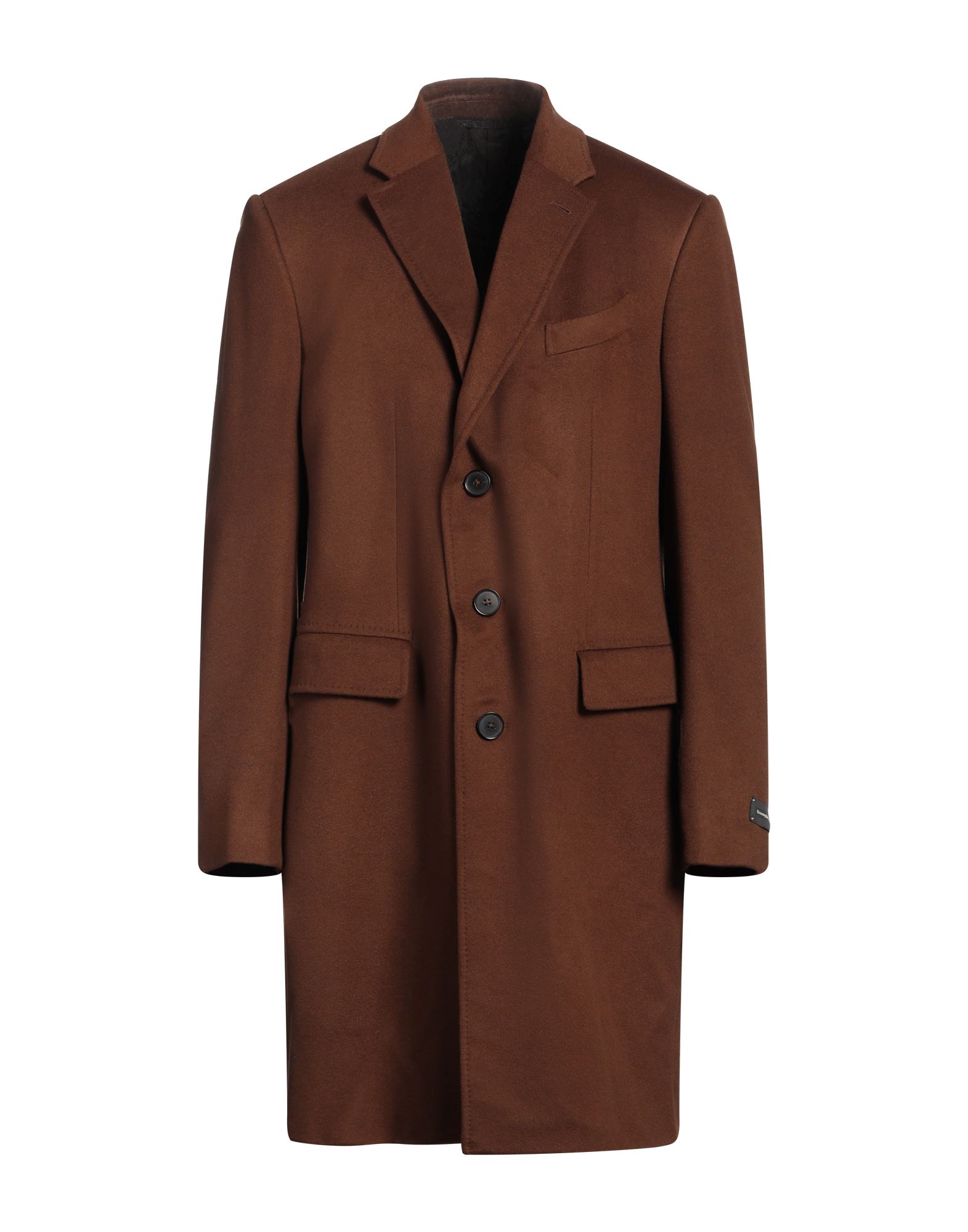 《セール開催中》ZEGNA メンズ コート ブラウン 56 カシミヤ 100%
