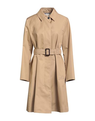 Weekend Max Mara Woman Overcoat & Trench Coat Camel Size 12 Cotton, Polyester In Neutral