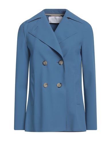 HARRIS WHARF LONDON HARRIS WHARF LONDON WOMAN JACKET PASTEL BLUE SIZE 10 POLYAMIDE, ELASTANE 