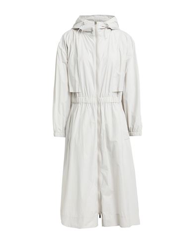 PESERICO PESERICO EASY WOMAN OVERCOAT & TRENCH COAT LIGHT GREY SIZE 6 POLYAMIDE 