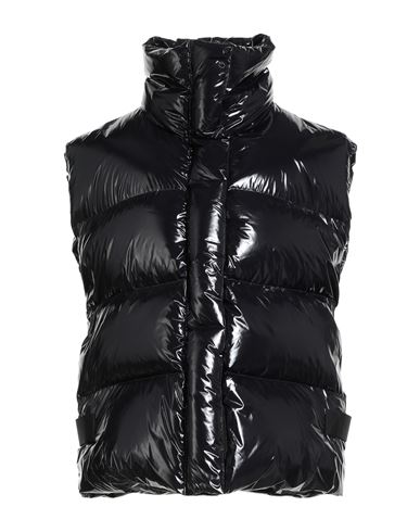 Msgm Woman Vest Black Size 2 Cotton