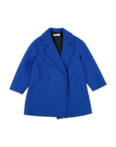 Vicolo Girl Toddler Girl Coat Bright Blue Size 6 Polyester In Blue