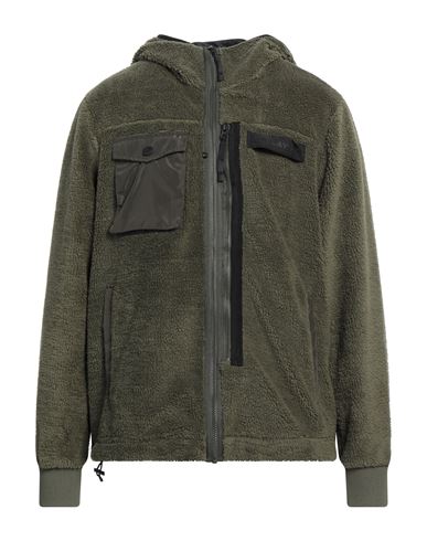 Borreguito y pelo ecológico Hombre Verde militar XS Hombre