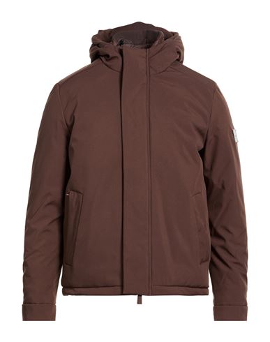 Jacke & Anorak Herren Dunkelbraun M Herren