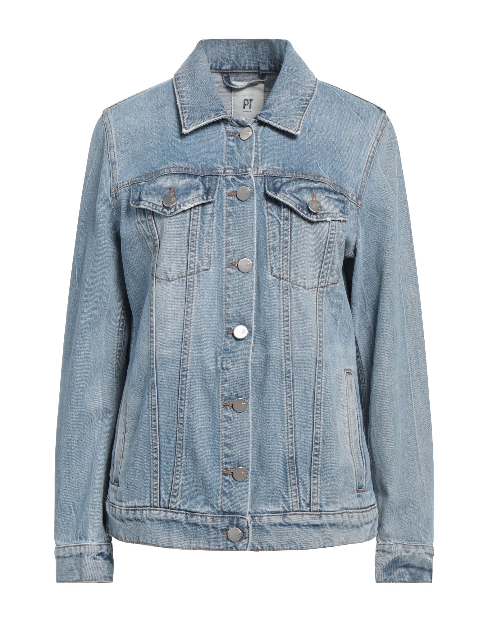 PT Torino PT Torino ΠΑΛΤΟ & ΤΖΑΚΕΤ Denim τζάκετ