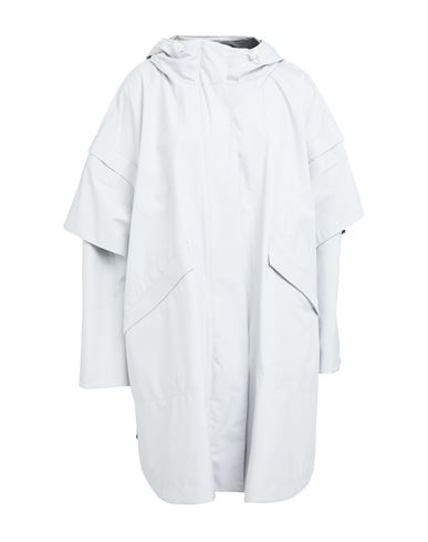 HERNO HERNO LAMINAR WOMAN OVERCOAT & TRENCH COAT LIGHT GREY SIZE 6 POLYESTER, PTFE - POLYTETRAFLUOROETHYLE 