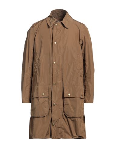 BARBOUR BARBOUR MAN OVERCOAT & TRENCH COAT LIGHT BROWN SIZE 40 POLYESTER 
