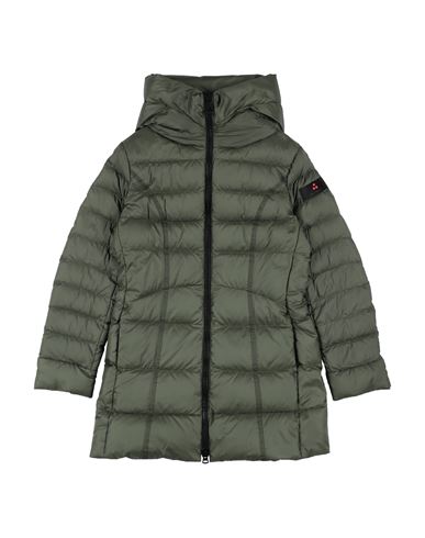 Peuterey Toddler Girl Puffer Military Green Size 6 Polyester In Green