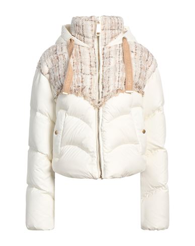 Khrisjoy Drawstring Hoodie Jacket In White