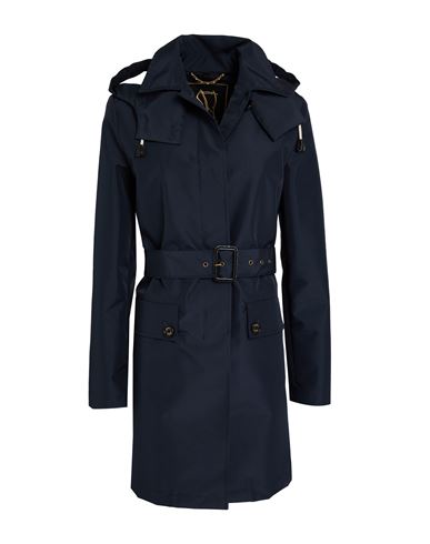 Sealup Woman Overcoat & Trench Coat Navy Size 8 Polyester