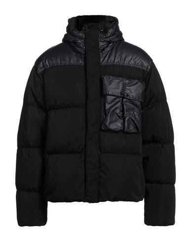 C.P. COMPANY C. P. COMPANY MAN PUFFER BLACK SIZE M POLYAMIDE, POLYESTER 