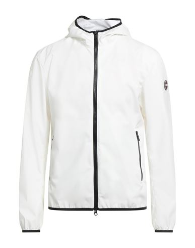 Colmar White Softshell Jacket With Hood In White