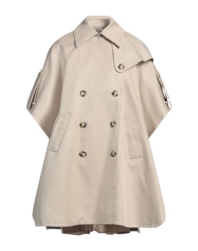 Max Mara Woman Cape Beige Size Onesize Cotton, Polyester