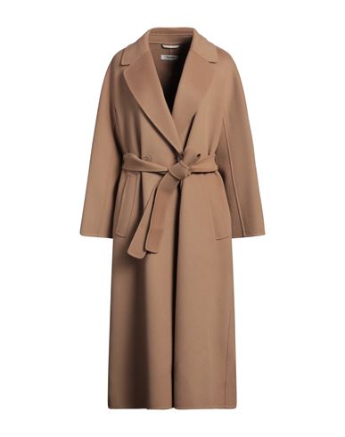 'S MAX MARA 'S MAX MARA WOMAN COAT CAMEL SIZE 16 VIRGIN WOOL 