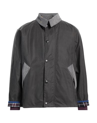 BARBOUR BARBOUR MAN JACKET LEAD SIZE S COTTON, RECYCLED POLYESTER 