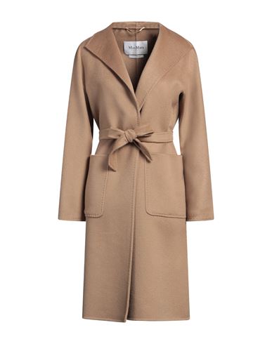 Max Mara Women Gestro Wool And Cashmere Coat With Belt In Neutral