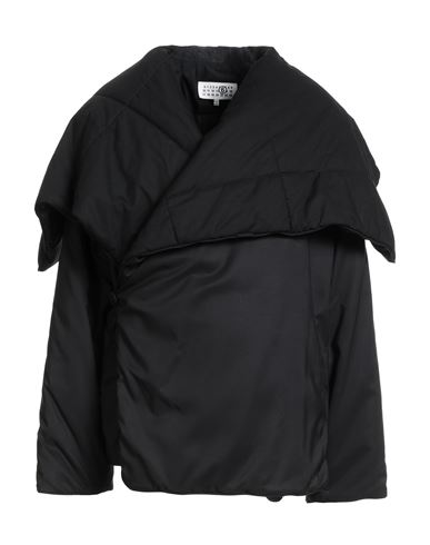 Mm6 Maison Margiela Woman Puffer Black Size L Polyester In Black
