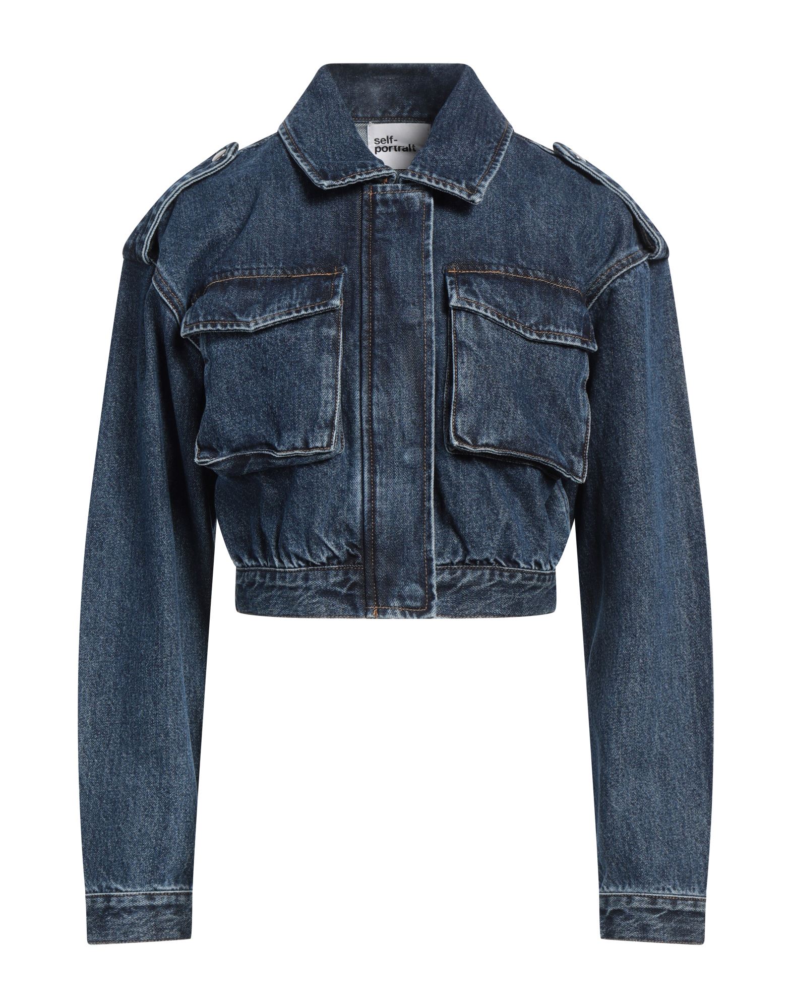  SELF-PORTRAIT ΠΑΛΤΟ & ΤΖΑΚΕΤ Denim τζάκετ
