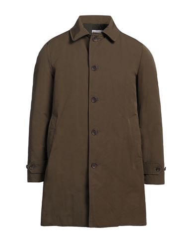 ASPESI ASPESI MAN OVERCOAT & TRENCH COAT MILITARY GREEN SIZE 3XL COTTON, POLYESTER 