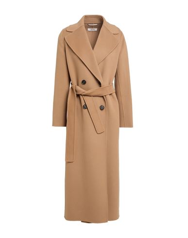 'S MAX MARA 'S MAX MARA WOMAN COAT CAMEL SIZE 10 VIRGIN WOOL 
