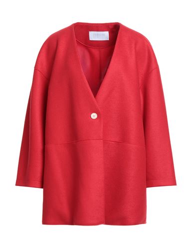 Harris Wharf London Woman Coat Red Size 8 Virgin Wool In Red