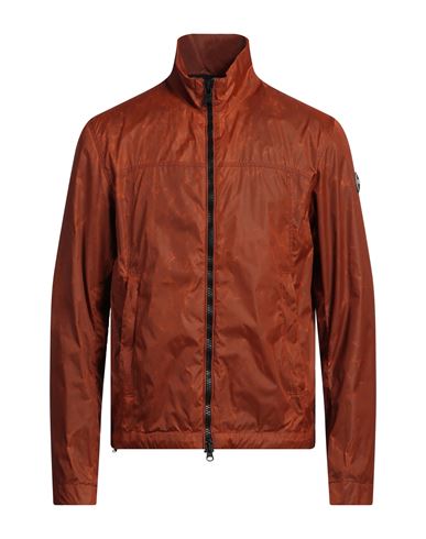 Colmar Man Jacket Rust Size 46 Polyamide In Brown