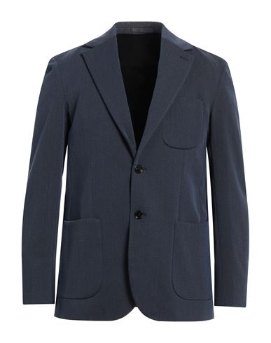 LIU •JO MAN LIU •JO MAN MAN BLAZER NAVY SIZE 40 POLYESTER, VIRGIN WOOL, COTTON 