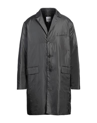 Aspesi Man Overcoat & Trench Coat Charcoal Size Xxl Polyamide