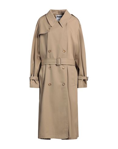 Moschino Couture Woman Overcoat & Trench Coat Beige Size 6 Polyester, Cotton