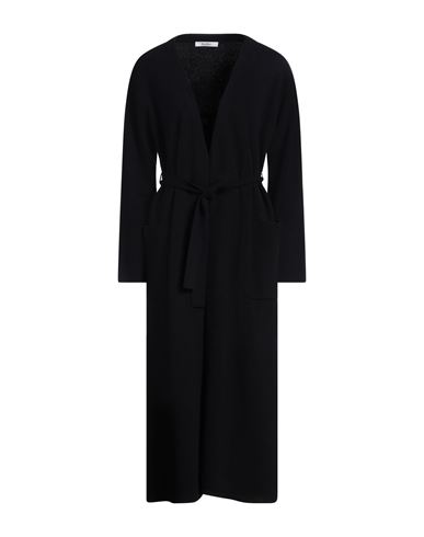 Shop Max Mara Woman Overcoat & Trench Coat Midnight Blue Size L Wool, Cashmere