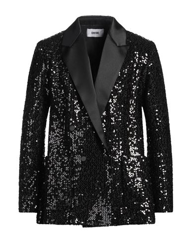 Shop Grifoni Woman Blazer Black Size 10 Polyester, Elastane