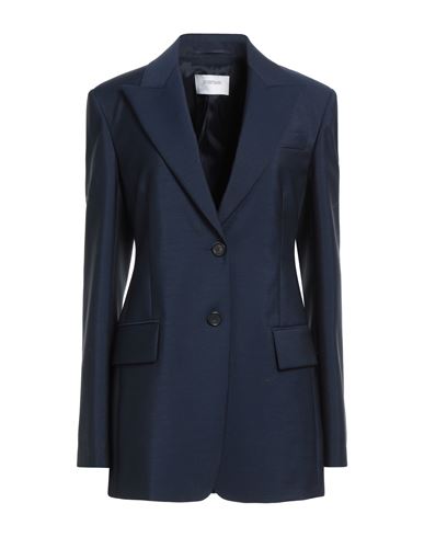 Sportmax Woman Blazer Navy Size 8 Virgin Wool, Mohair Wool, Polyester