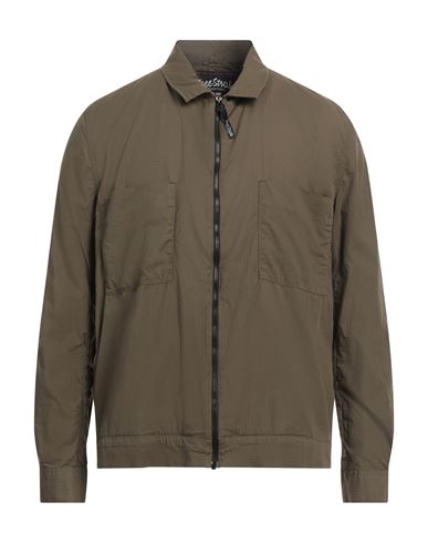 Three Stroke Man Jacket Military Green Size Xxl Cotton