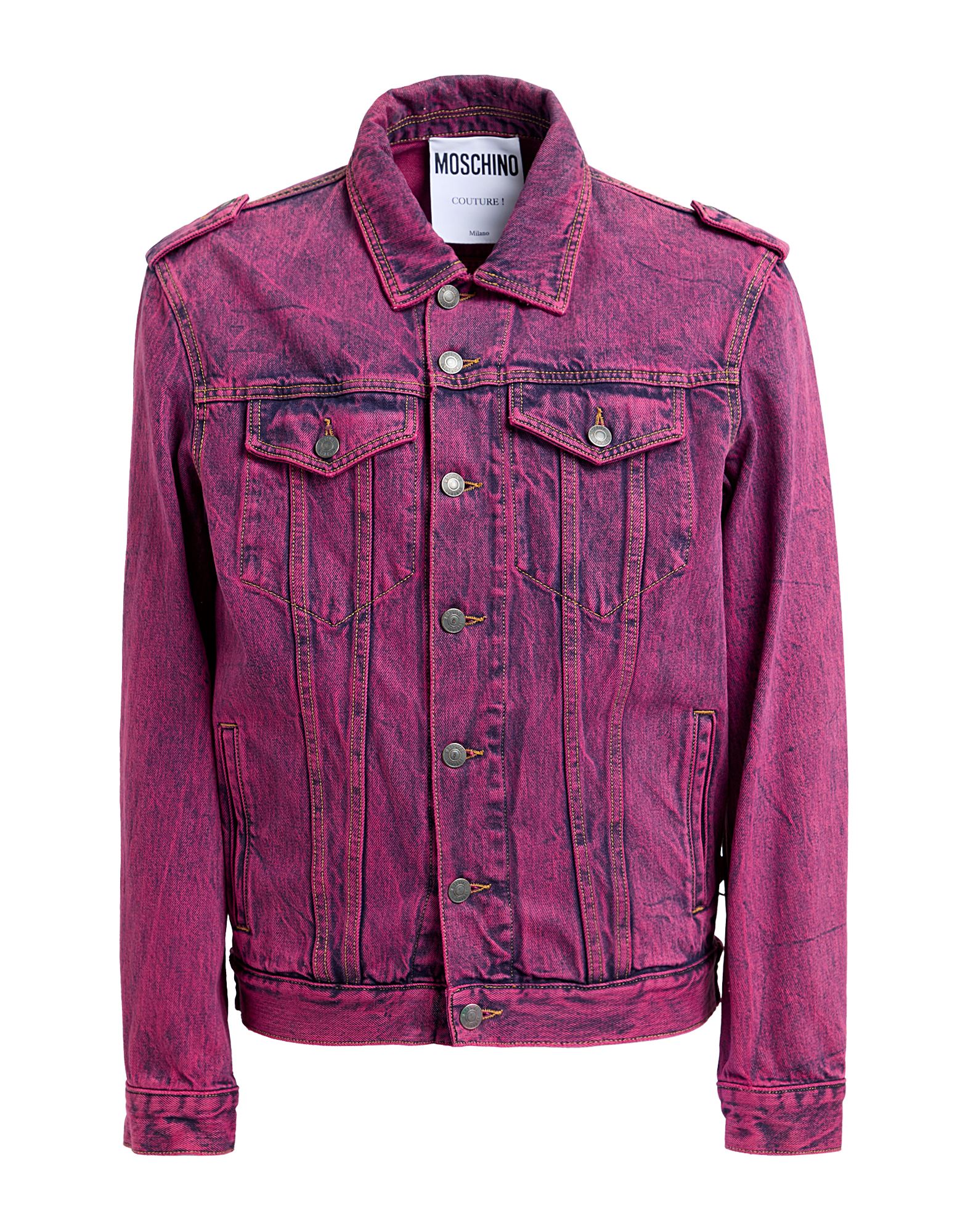 モスキーノMOSCHINOヴィンテージ調デニムジャケット Gジャン44