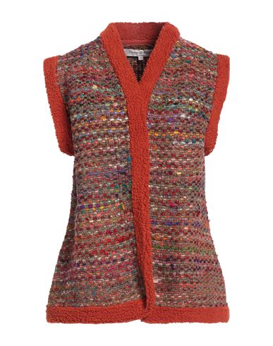 Connor & Blake Woman Vest Rust Size M Cotton