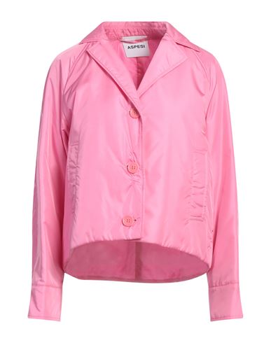 Aspesi Woman Jacket Fuchsia Size Xl Polyamide In Pink