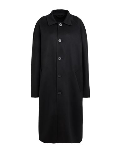 Brizzi Woman Coat Black Size M Wool In Black