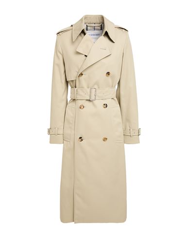 Burberry Prorsum Woman Overcoat & Trench Coat Khaki Size 8 Polyester, Cotton