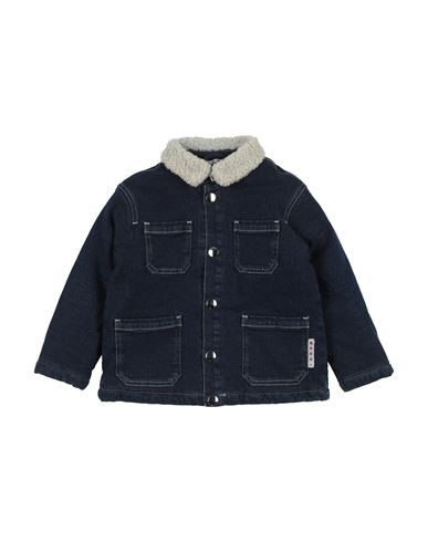 Marni Toddler Denim Outerwear Blue Size 4 Cotton, Elastane, Polyester In Blue