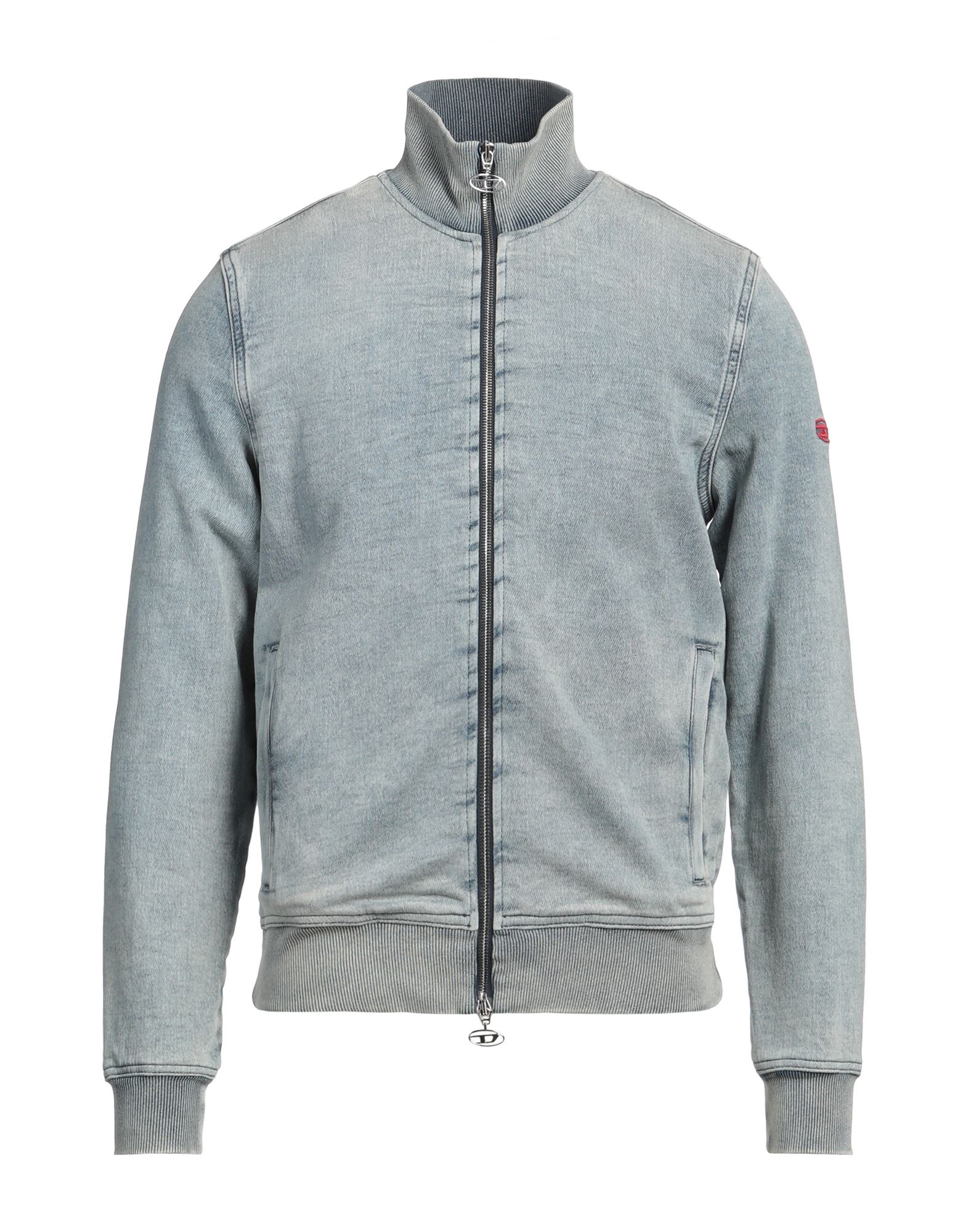 DIESEL デニムライダースジャケット グレー 寅壱] 8950-554 デニムライダースジャケット | 作業服・作業着や