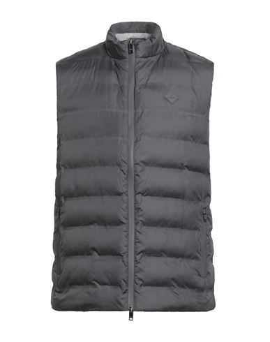 Hackett Man Vest Khaki Size Xxl Polyester In Gray