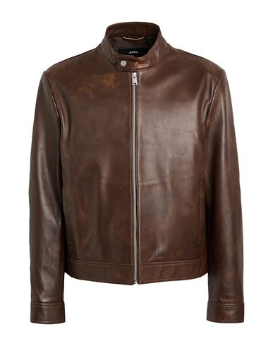 Arma Man Jacket Brown Size 44 Lambskin