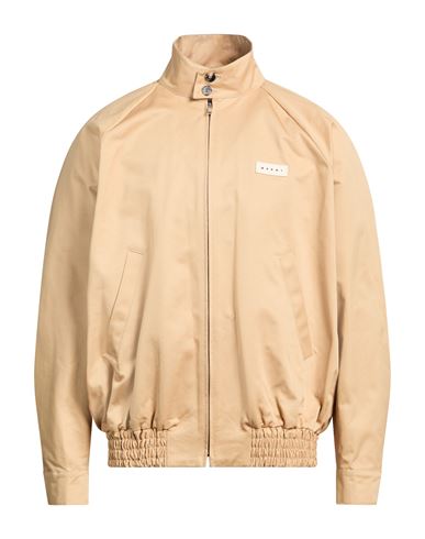 MARNI MARNI MAN JACKET CAMEL SIZE 38 COTTON 
